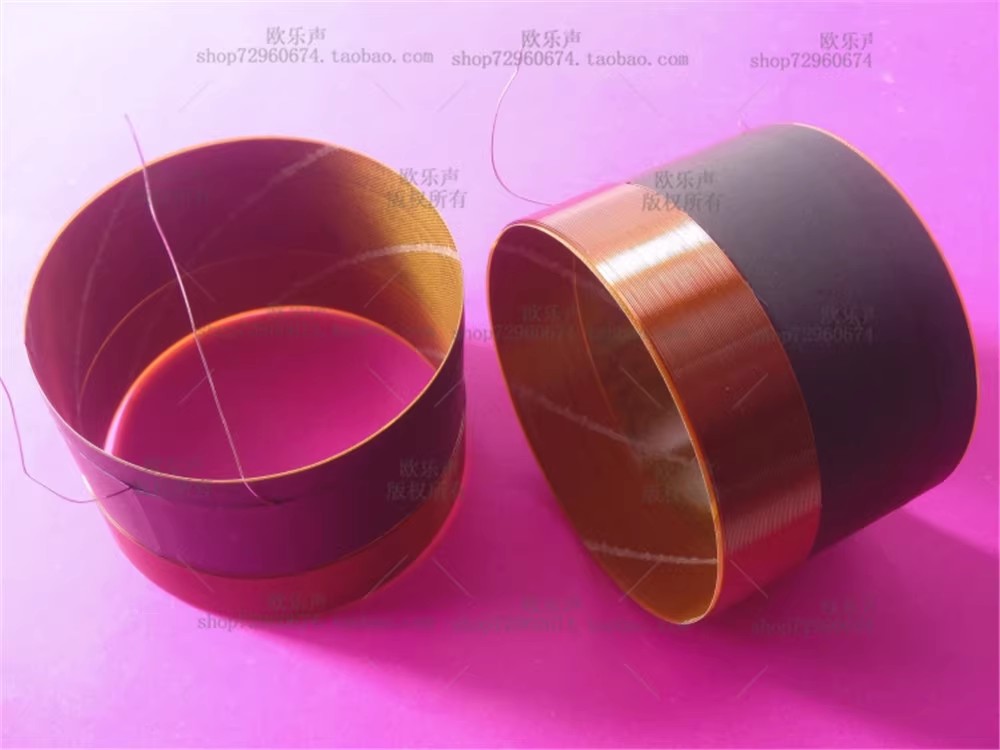 GHXAMP 2 個 76.2mm 低音ボイスコイル グラス - Copper Wire Roll のレビューと価格